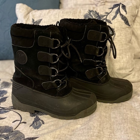 Lands End snow boots Youth size 3M - Picture 2 of 6